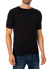 Thumbnail for John Smedley Herren Belden T-Shirt, Schwarz, im Sale