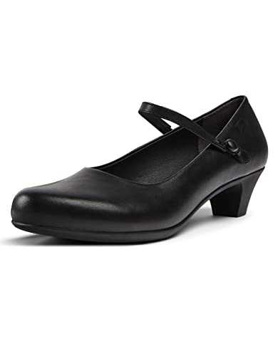 Camper Damen Helena Bajo 20202 Mary Jane Halbschuhe, Schwarz 088, 39 EU im Sale
