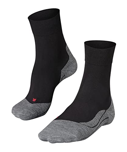 FALKE Damen Laufsocken RU4 Endurance W So Baumwolle Funktionsmaterial antiblasen 1 Paar, Schwarz Black-Mix 3010, 39-40 im Sale