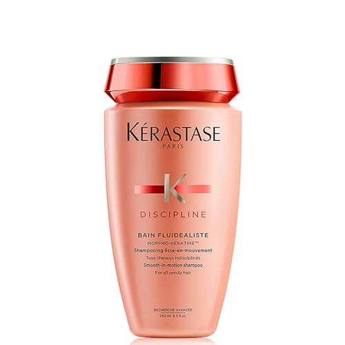 Kérastase Entwirrendes und pflegendes Shampoo für jedes Haar, Glättendes Haarbad mit Anti-Frizz Effekt, Bain Fluidéaliste, Discipline, 250 ml im Sale