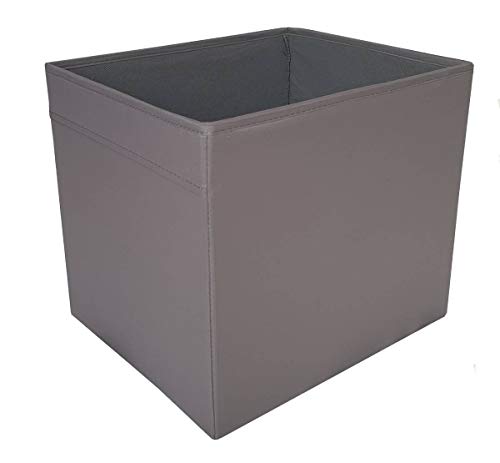 Ikea 104.439.74 DRÖNA Shelf Unit Storage Box Shelf Insert in 33x38x33 cm (WxDxH) - GREY, Plastic, 33 x 38 x 33 cm