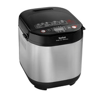Thumbnail for Tefal PF240E Pain & Délices Bread Maker | 20 baking programs | 3 bread sizes and browning levels adjustable | Also for cakes, pizza, and pasta dough | Non-stick baking pan | Black/stainless steel on sale