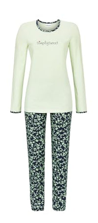 Thumbnail for Ringella Pyjama mit Motivdruck Farbe Green Tea, im Sale