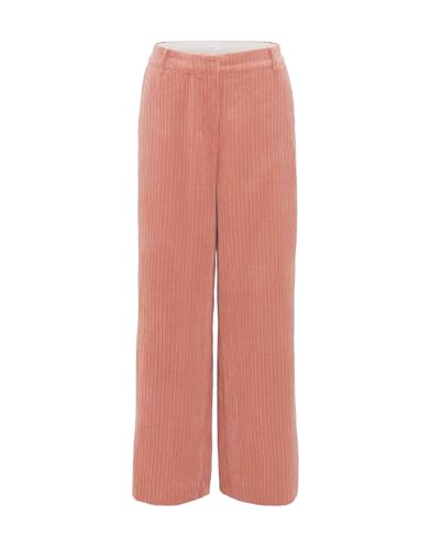 OPUS Damen City Pants | Wide Leg Pants Marnia aus weichem Cord Mellow Rose, 42 im Sale