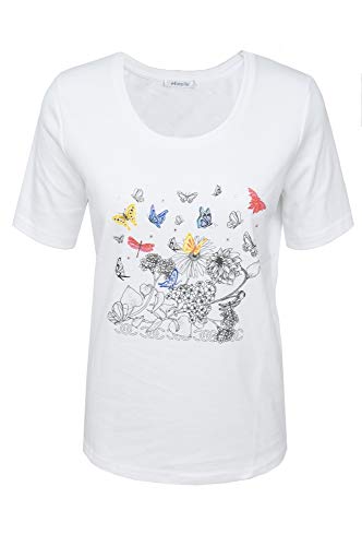 efixelle - T-Shirt Ruha 0010 - Weiß, 34 im Sale
