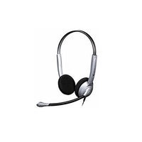 Thumbnail for Sennheiser SH 350 beidseitiges Headset Large Ear Caps Noise Cancelling Mikrofon im Sale