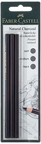 Thumbnail for FABER-CASTELL 117498 - Kohlestift PITT fettfrei, 3er Packung im Sale