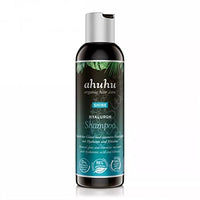Thumbnail for ahuhu SHINE Hyaluron Shampoo (200 ml) – mild care shampoo for radiant shine with hyaluronic acid & hibiscus extract, without drying out the hair, smoothes hair surface, vegan hair care