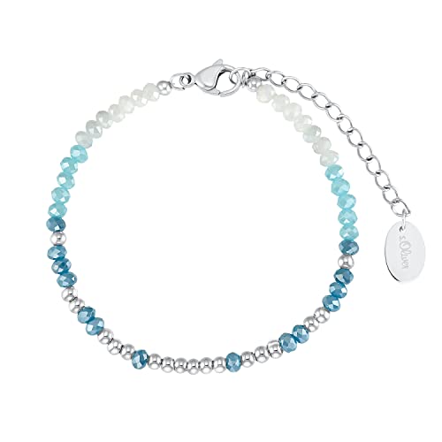 s.Oliver stainless steel women's bracelet, 16+4 cm, silver, comes in a jewelry gift box, 2022713 on sale