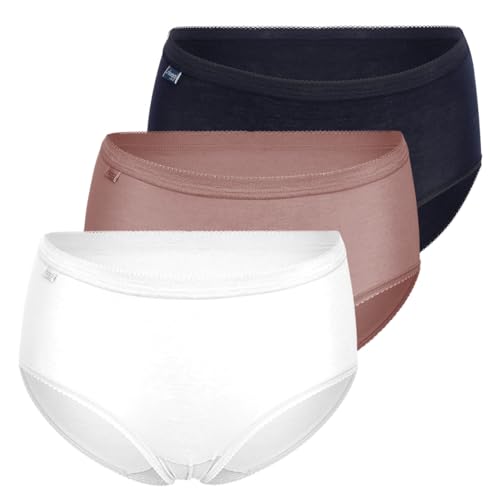 sloggi Damen Basic+ Midi C3P, Multiple Colours 18, 46 im Sale