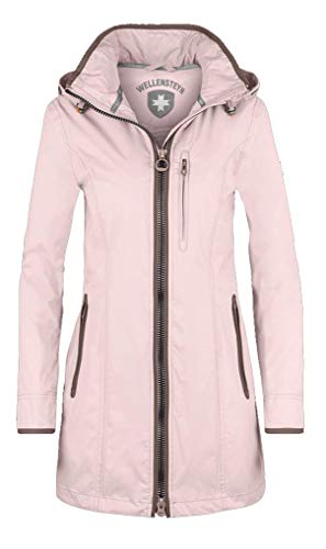 Wellensteyn Westside West-661 women's parka rain jacket, color: ice pink, on sale