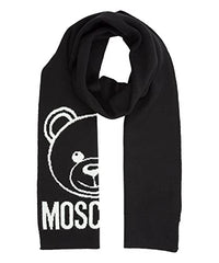 Thumbnail for Moschino damen teddy bear Wollschal black im Sale