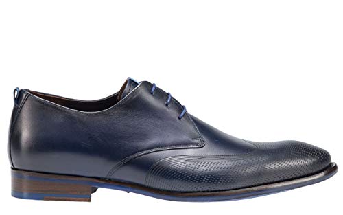 Floris Van Bommel Herren 18082/01 Derbys, Blau (Dark Blue 01) im Sale