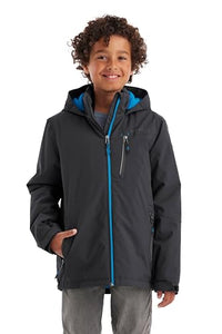 Thumbnail for killtec Jungen Funktionsjacke mit Kapuze/Winterjacke ist wasserdicht KOW 159 BYS JCKT, schwarz blau, 152, 40915-000 im Sale