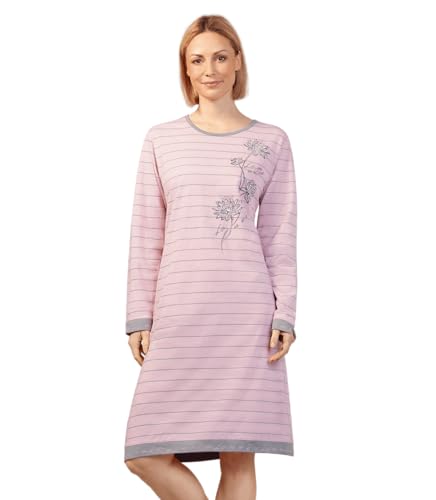 hajo nightdress with cuffs, 105 cm, climate comfort on sale