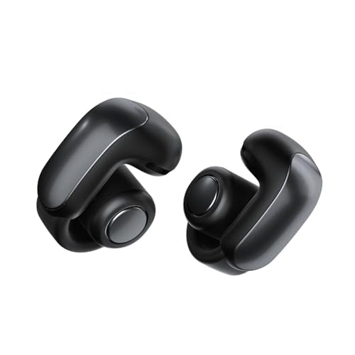 Bose Ultra Open Ear Earbuds mit OpenAudio-Technologie, Open Ear kabellose Earbuds, bis zu 48 Stunden Akkulaufzeit, Schwarz im Sale