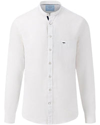 Thumbnail for FYNCH-HATTON Linen Shirt White XL on Sale