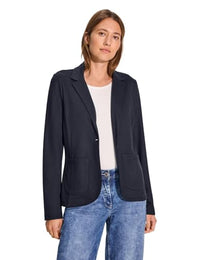 Thumbnail for CECIL Damen B212235 Basic Strukturblazer, universal Blue, im Sale