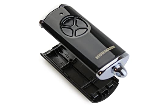 Hörmann hand transmitter cover HSE4BS high gloss black chrome 4510782 Empty housing without battery without circuit board spare part upper and lower shell on sale