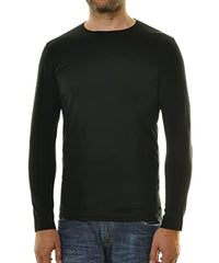 Thumbnail for RAGMAN Herren Langarm Shirt mit rundhals Bodyfit Weiss-006 im Sale