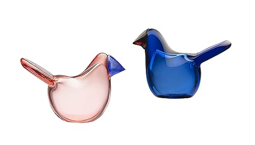 Iittala Vögel, Blau & Rosa, Einheitsgröße im Sale