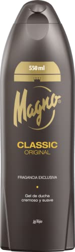 Magno Classic Gel de Ducha, Cremoso y Agradable, Su Fragancia No Te Dejará Indiferente, 550ml on sale