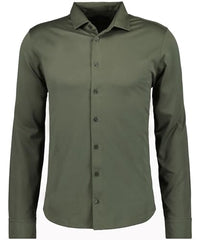 Thumbnail for RAGMAN Men's Softknit Jersey Shirt, modern fit L, Dark Green-393 on Sale