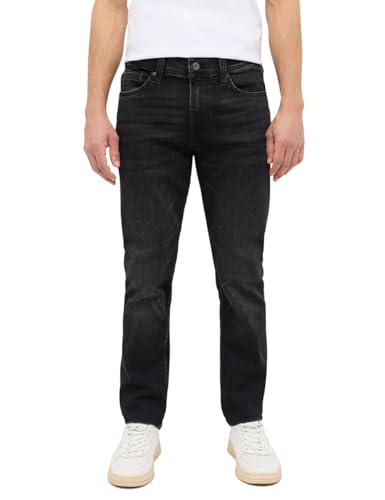 MUSTANG Herren Style Boston Slim Jeans, Tiefschwarz 967, 35W x 34 im Sale