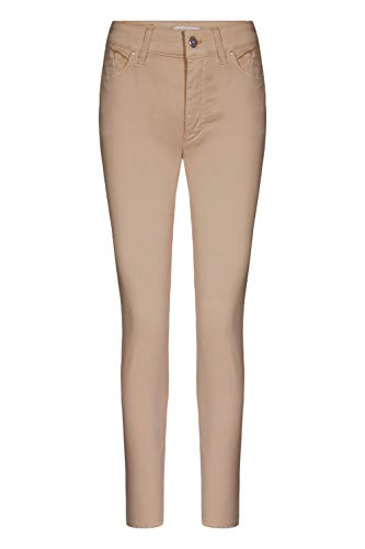 Raffaello Rossi women's trousers Jane Highstretch Cotton, color: brown, on sale