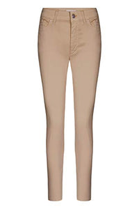 Thumbnail for Raffaello Rossi women's trousers Jane Highstretch Cotton, color: brown, on sale