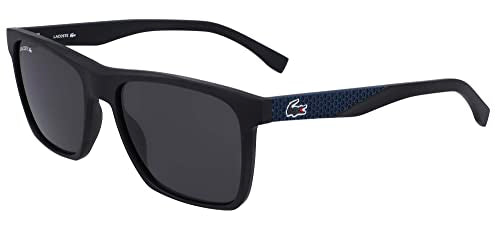 Lacoste Unisex L900s Sunglasses, 001 Black Matte, 56 on sale