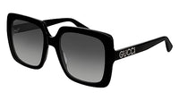 Thumbnail for GUCCI Womens GG0418S Sunglasses, Black-Black-Grey, 54 im Sale