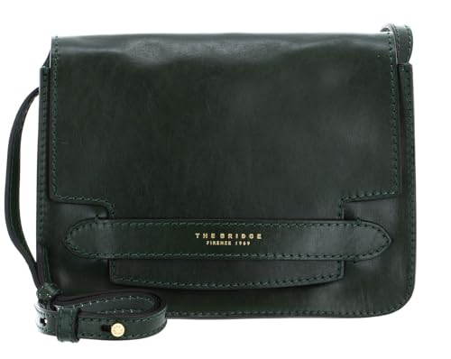 The Bridge Lucrezia Shoulder Bag Malachite abb. Oro im Sale