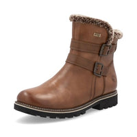 Thumbnail for Remonte Damen Chelsea Boots D8484, Frauen Stiefeletten,lose Einlage,wasserabweisend,remonteTEX,uebergangsschuhe,uebergangsstiefel,warm,braun (24),38 EU im Sale