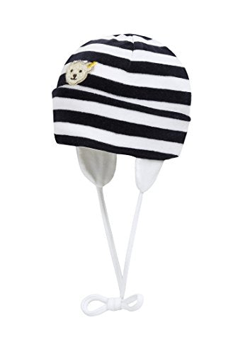 Steiff Baby Unisex 2850 Hat, Blue (Marine 3032), 41 on Sale
