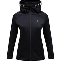 Thumbnail for Peak Performance Damen Rider Zip Hoodie Jacke, black-black, im Sale