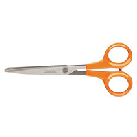 Thumbnail for Fiskars Universal Scissors for Left-Handers, Length: 21 cm, Stainless Steel Blade/Plastic Handles, Red, Classic, 1005147 on Sale