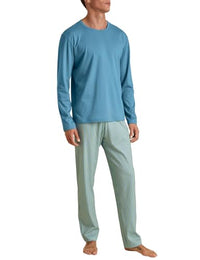 Thumbnail for CALIDA Relax Streamline Pyjama, lang Herren, aus 100% Baumwolle im Sale