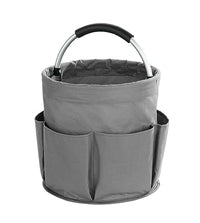 Thumbnail for WENKO Universal Reinigungs-Caddy, Faltbarer Organizer für Haus und Garten mit 6 Fächern für Geräte, Werkzeug, Putzutensilien, Ø 28 x 26,5 cm, Anthrazit im Sale