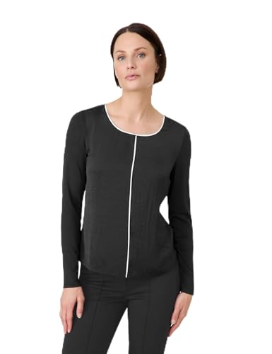 Taifun Blusenshirt mit Kontrastleisten im Sale