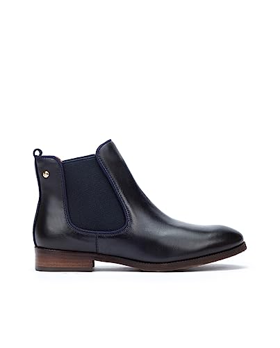 Pikolinos Flache Stiefeletten in Leder ROYAL für Frauen Farbe Azul im Sale