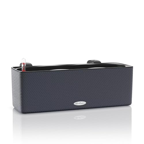 LECHUZA CUBE Color Triple (ehemals BALCONISSIMA) schiefergrau 13684 im Sale