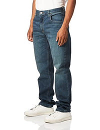Thumbnail for Carhartt Unisex Rugged Flex Relaxed Fit Low Rise 5-Pocket Tapered Jeans, Canyon, 36W / 32L EU