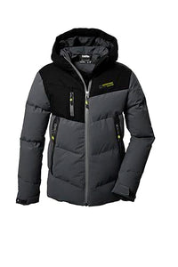 Thumbnail for killtec Jungen Steppjacke/Winterjacke mit Kapuze KOW 376 BYS QLTD JCKT, anthrazit melange, 128, 42212-000 im Sale
