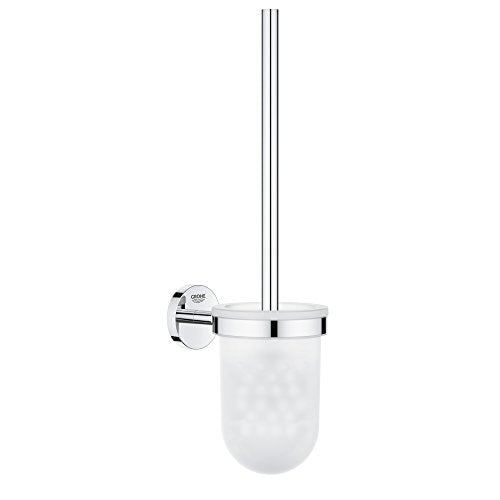 GROHE Bau Cosmopolitan - Toilettenbürstengarnitur (Material: Glas / Metall) chrom, 40463001 im Sale