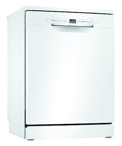 Bosch SMS2ITW33E Series 2 Freestanding Dishwasher / E / 60 cm / White / 92 kWh/100 Cycles / 12 MGD / Silence / Extra Dry / Vario Cutlery Basket / Home Connect on Sale