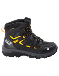 Thumbnail for Jack Wolfskin Unisex Kinder Vojo Texapore Mid K, Black / Burly Yellow, 31 EU im Sale