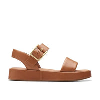 Thumbnail for Clarks Damen Alda Strap Sandale, Black Leather, 39 EU im Sale