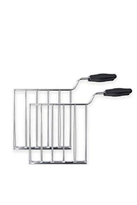 Thumbnail for Smeg, 2 tongs for toasters TSF01 and TSF03, steel grid and base, handles made of high-temperature-resistant plastic, compatible with toasters SMEG TSF01 and TSF03, 240 x 32 x 173 mm on sale