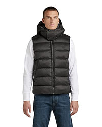 Thumbnail for G-Star RAW Herren G-Whistler Padded Hooded Weste, Schwarz (dk black D20101-D199-6484), im Sale